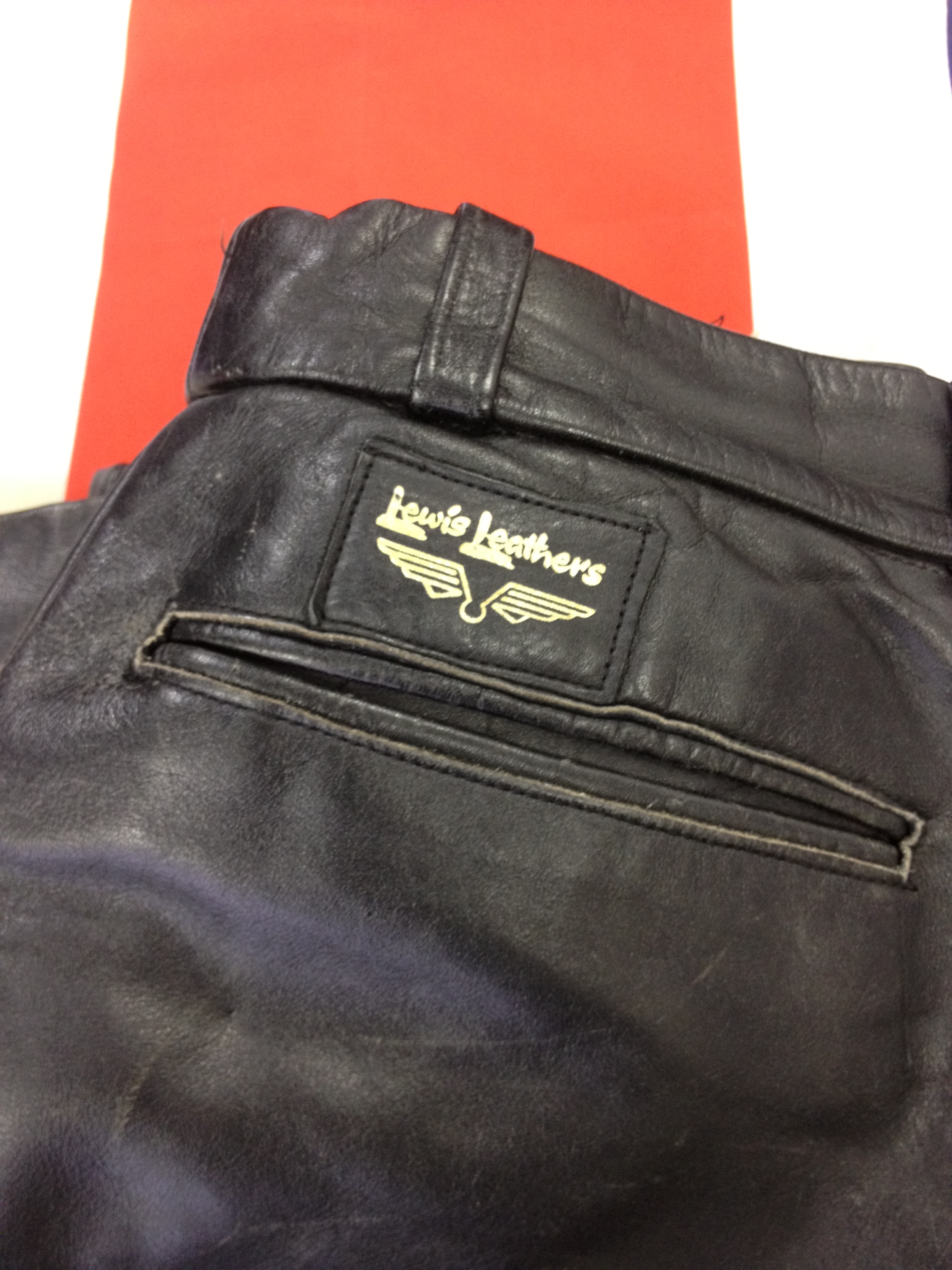 VINTAGE Lewis Leathers Pants W32: ES HARNESS CO. ,LTD.